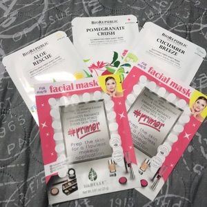 Ipsy membership (5 Face masks)